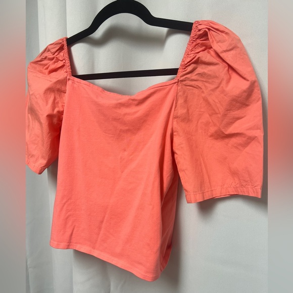 By Anthropologie Puff-Sleeve Wrap Top - Picture 10 of 12